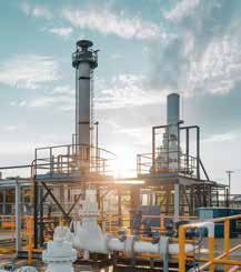 Refinery at sunrise