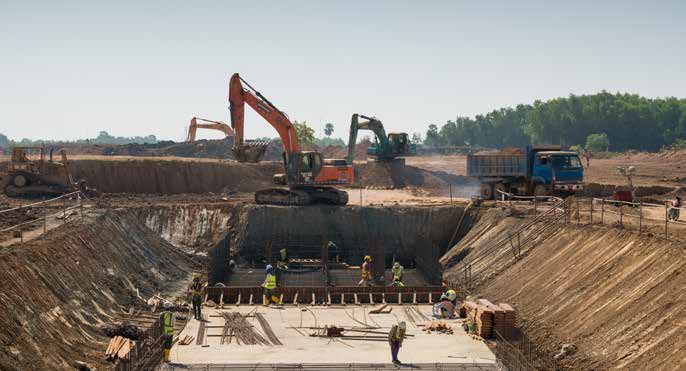 Excavation works
