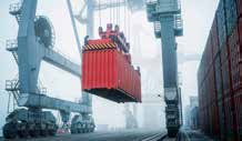 Heavy lifting at a port